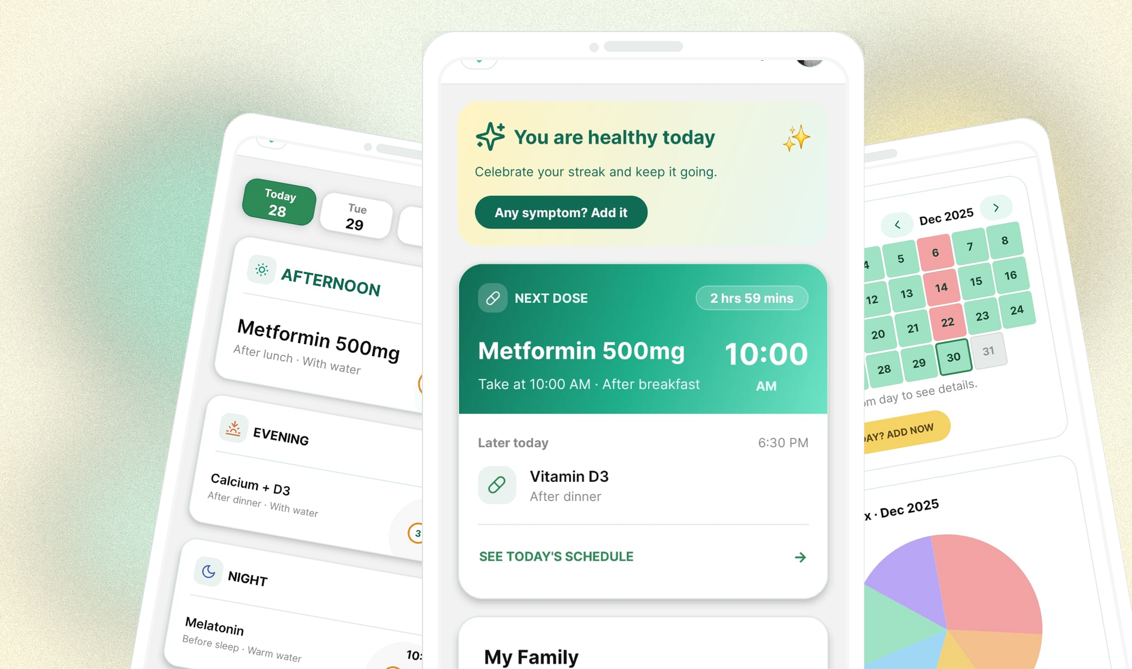 RxBott app screenshots collage